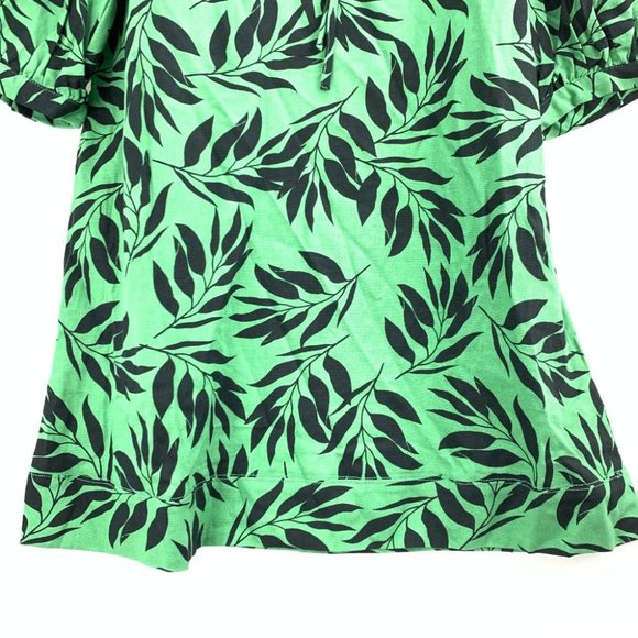 Who What Wear Green Island Palm XS #X040 - Picture 10 of 15